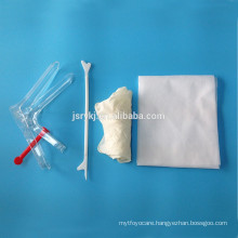 Disposable sterile gynecological kits